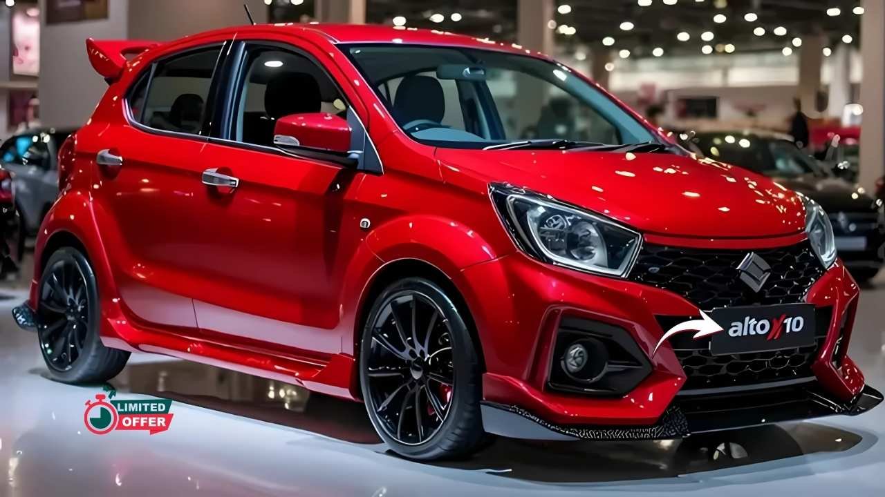 Maruti Alto K10 2025 Launch Affordable Hatchback with 38 kml Mileage from ₹1.45 Lakh