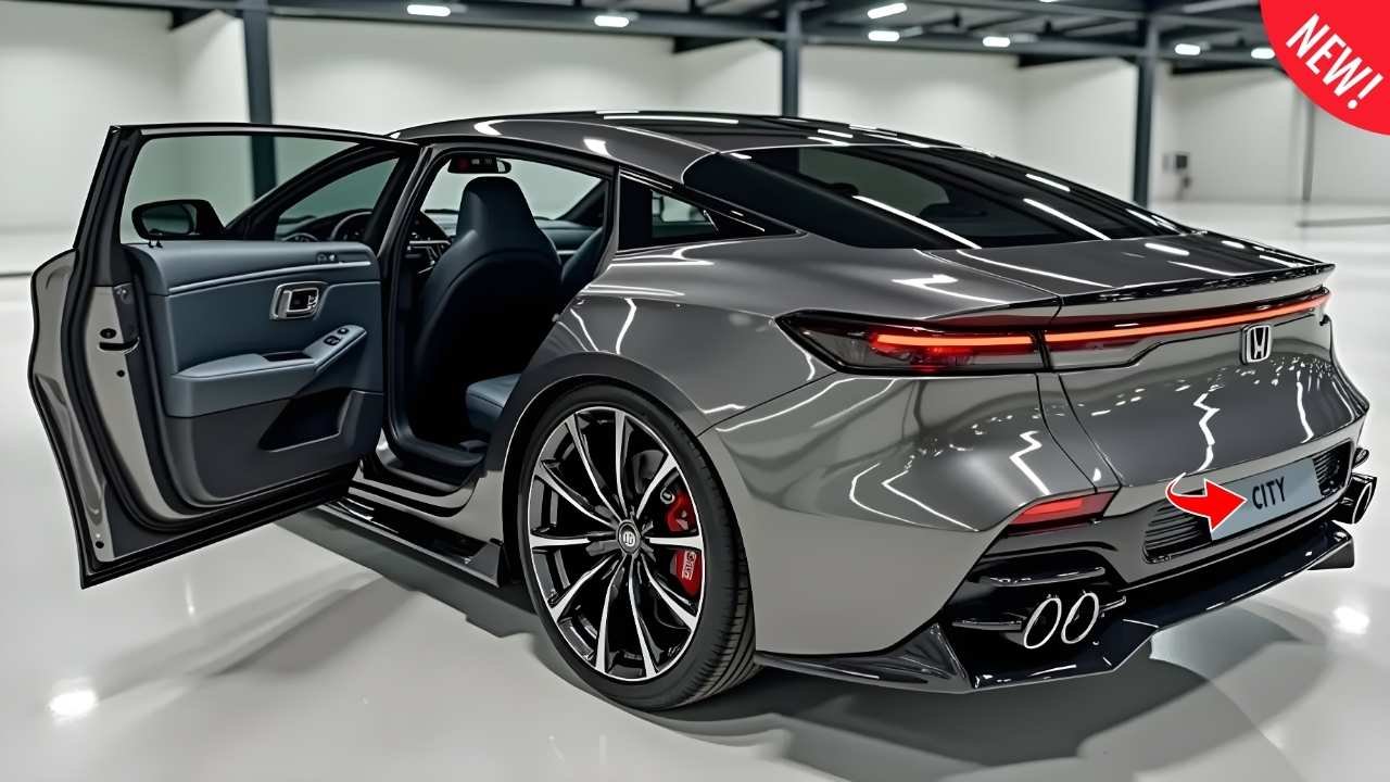 2025 Honda City Facelift New Look, Refined Interior and Cutting-Edge Safety Tech