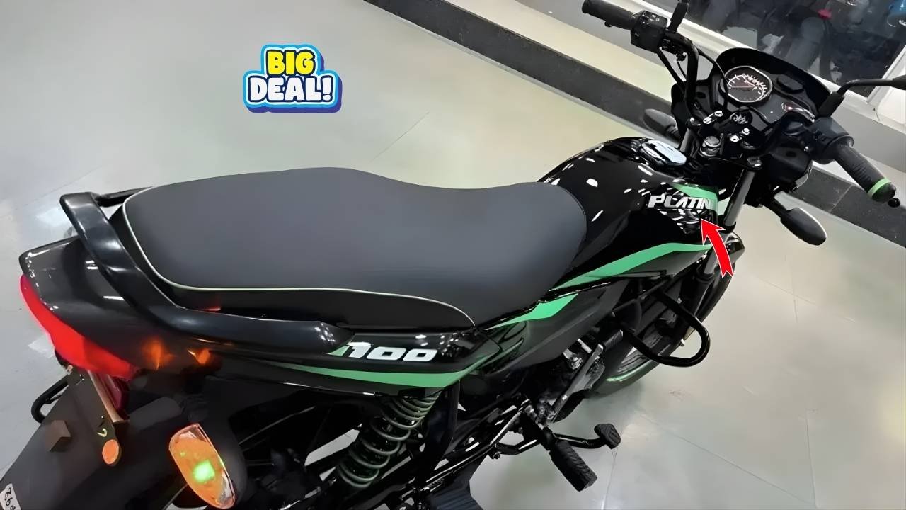 Bajaj Platina CNG 2025 Launched India’s First CNG Bike with 90 KmKg Mileage and Low Running Cost