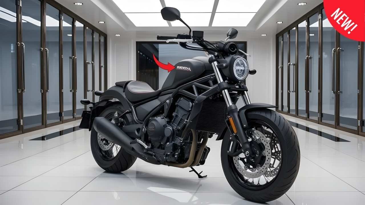 Honda Rebel 1100 2025 Unveiled – Modern Tech, Improved Comfort, and Sleek Design