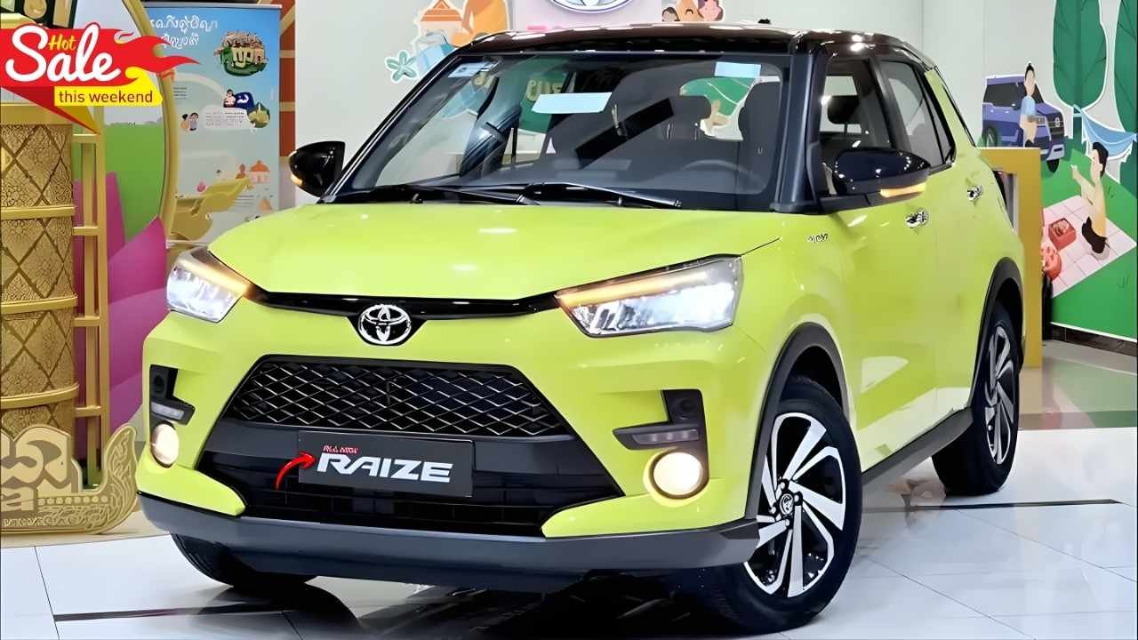 Toyota Raize 2025 Unveiled Smart Features, High Mileage & ₹1 Lakh Booking Starts