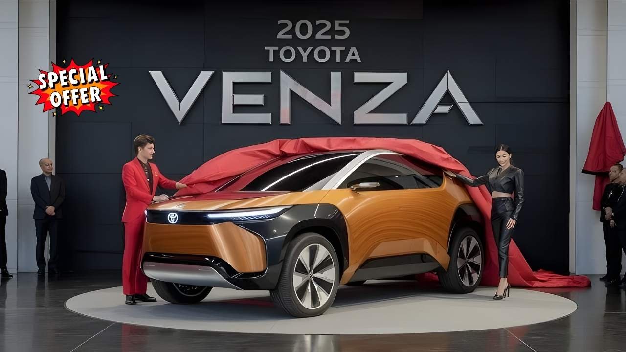 Toyota Venza 2025 Debuts with Stylish Looks, Hybrid Efficiency & Cutting-Edge Features