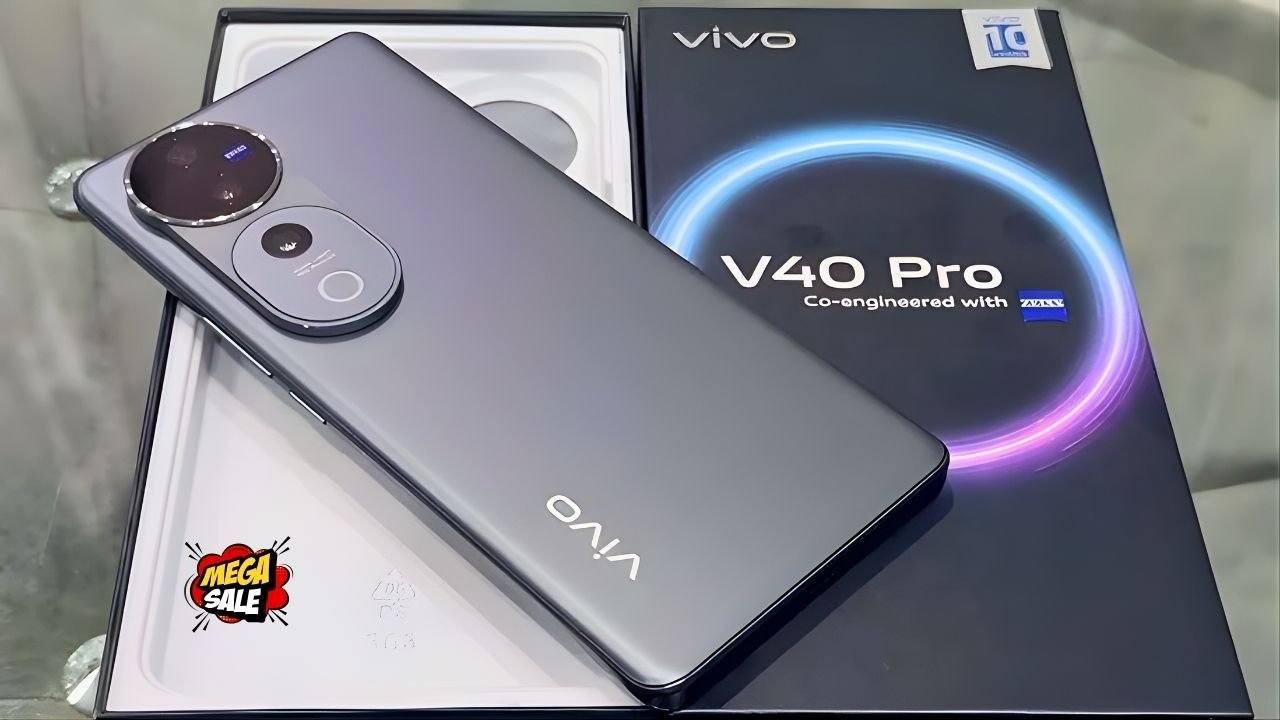 Vivo V40 Pro 5G Launched – 256GB Storage, 120W Fast Charging & ₹1,250 EMI Offer in India