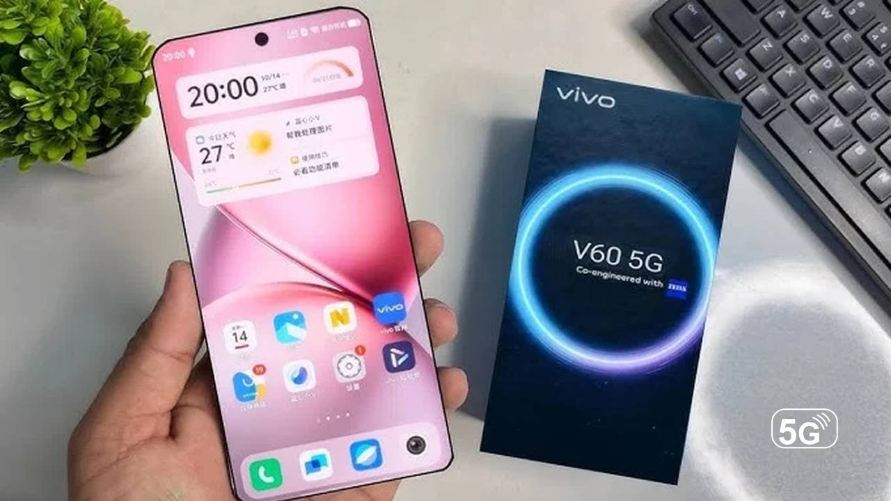 Vivo V60 Pro 5G Launched at ₹14,990 – 200MP Camera, 150W Fast Charging & 256GB Storage
