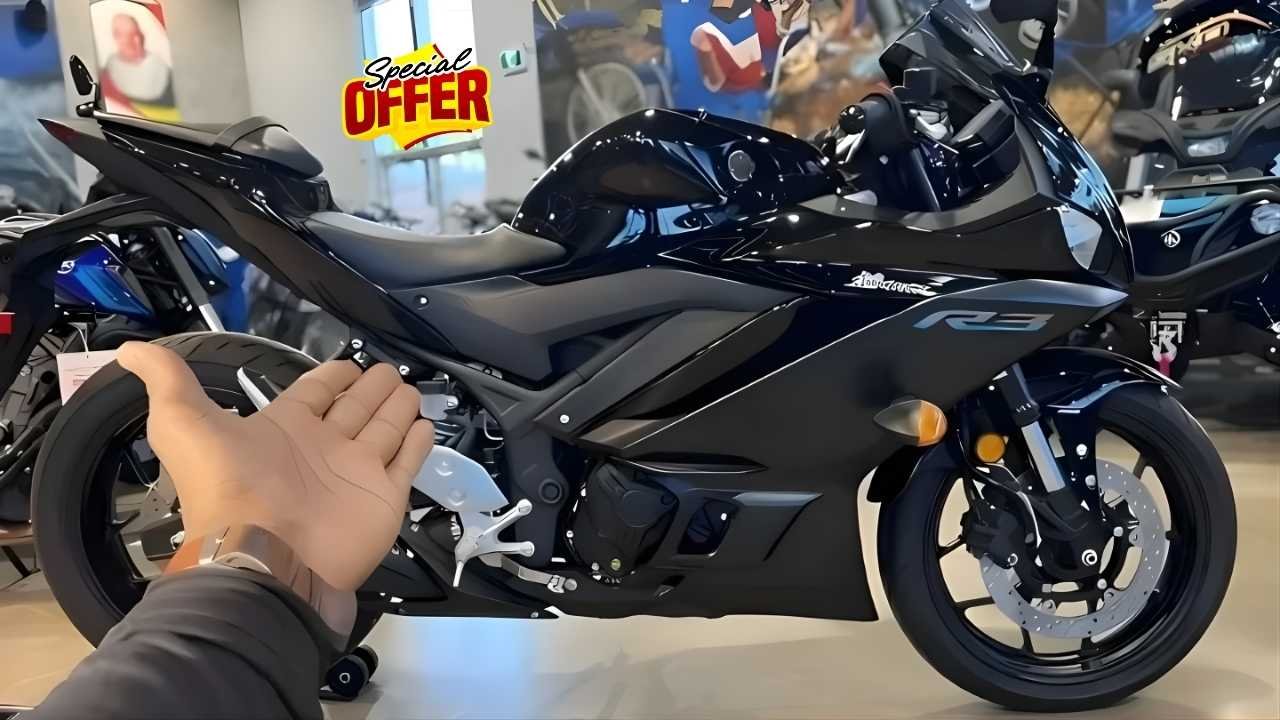 Yamaha YZF-R3 2025 Launched – Sporty Design, Next-Gen Features & Performance